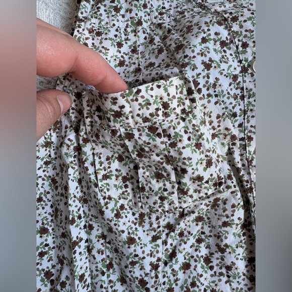 St. John’s Bay Cotton Floral Blouse - Picture 3 of 3